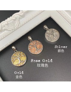 Meteorite Silver Pendant Tree of Life (Sweden)