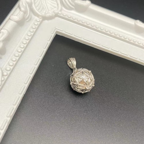 Meteorite Silver Pendant (Sweden)