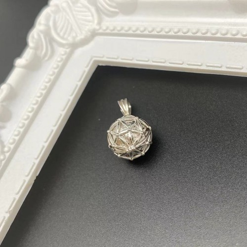 Meteorite Silver Pendant (Sweden)