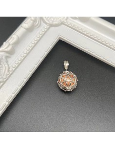 Meteorite Silver Pendant (Sweden) 2