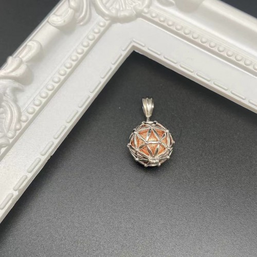 Meteorite Silver Pendant (Sweden)