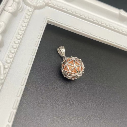 Meteorite Silver Pendant (Sweden)