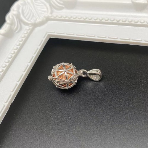 Meteorite Silver Pendant (Sweden)